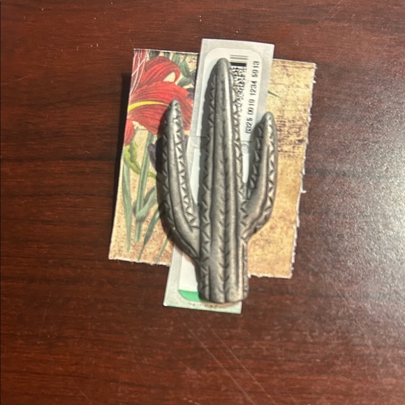 Jewelry - Silver Cactus Brooch
